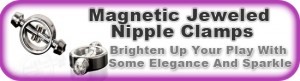 Magnetic Jeweled Nipple Clamps Ad